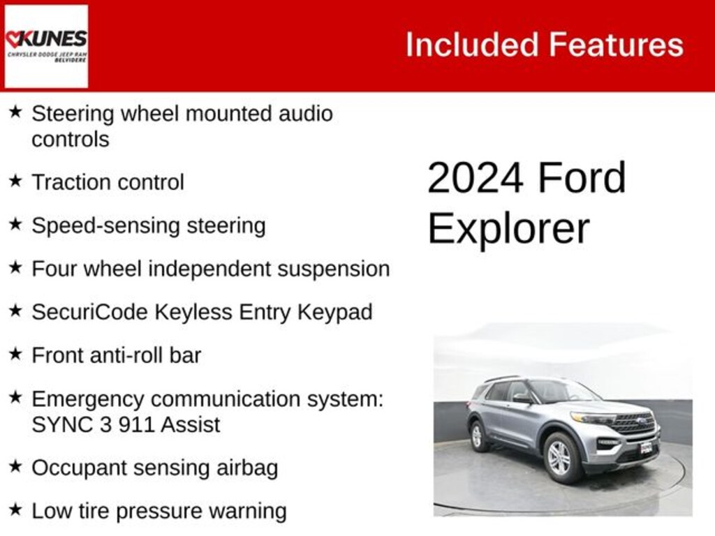 Used 2024 Ford Explorer XLT SUV
