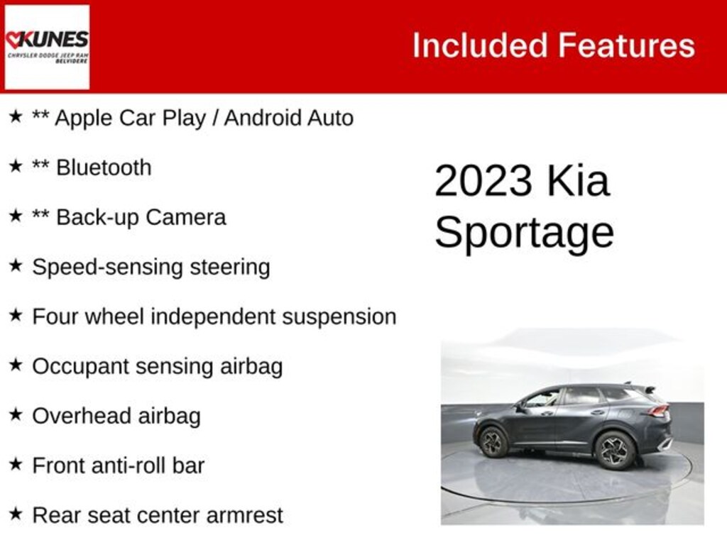 Used 2023 Kia Sportage LX SUV