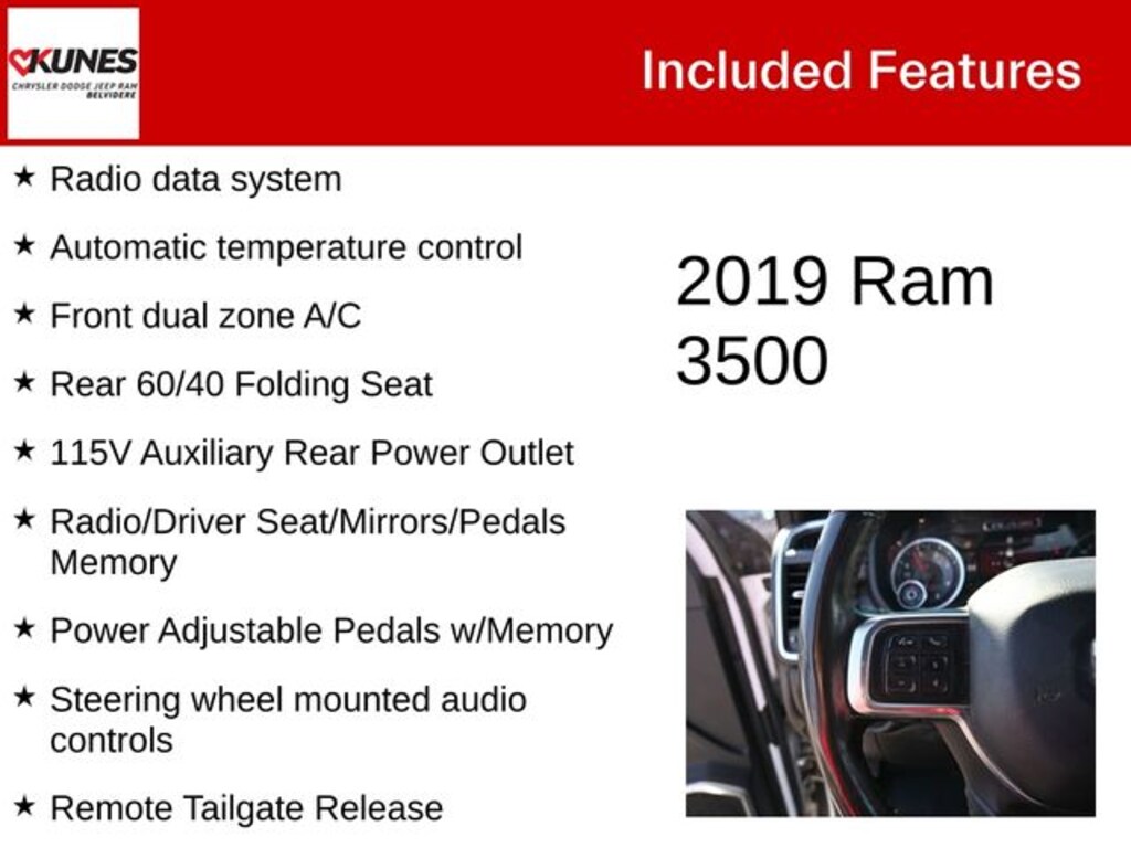 Used 2019 Ram 3500 Laramie Truck