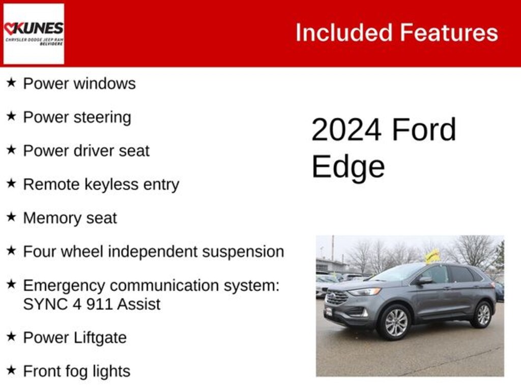 Used 2024 Ford Edge Titanium SUV