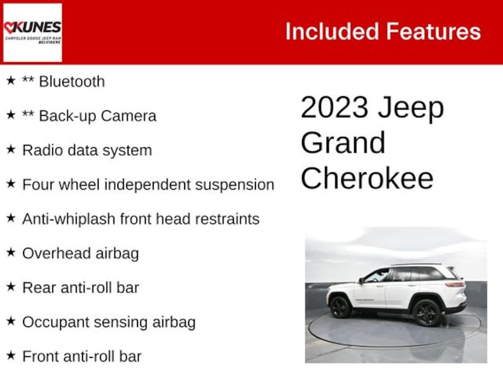 Used 2023 Jeep Grand Cherokee Altitude SUV