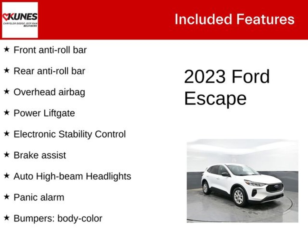 Used 2023 Ford Escape Active SUV