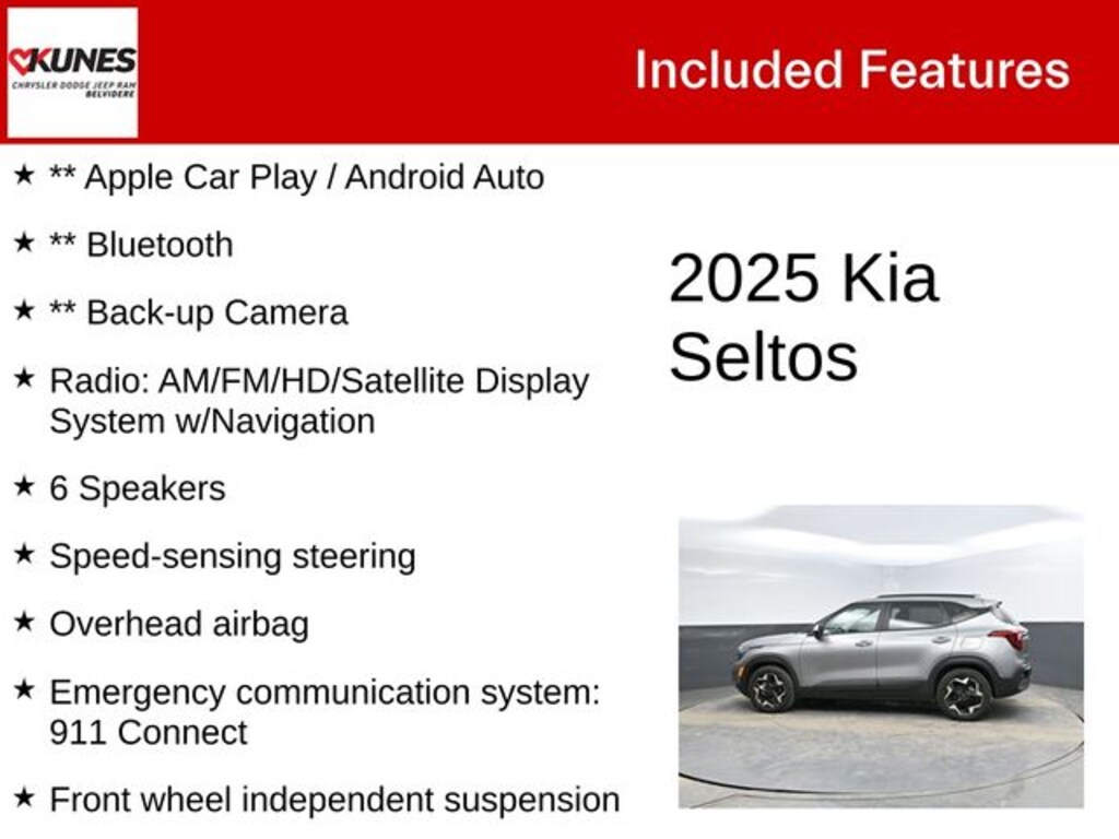 Used 2025 Kia Seltos S SUV