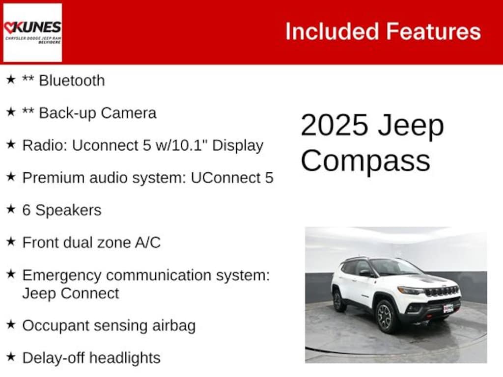 Used 2025 Jeep Compass Trailhawk SUV