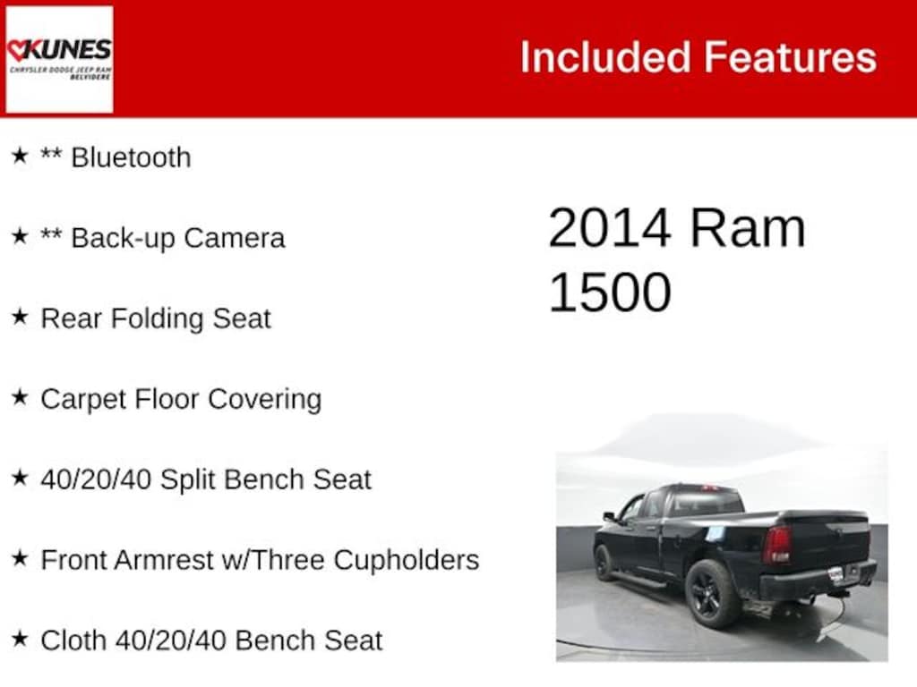 Used 2014 Ram 1500 Express Truck