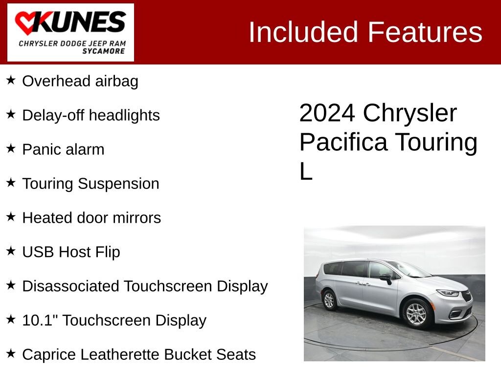 Used 2024 Chrysler Pacifica Touring L Minivan/Van