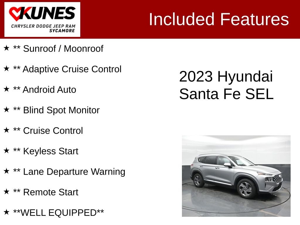 Used 2023 Hyundai Santa Fe SEL SUV