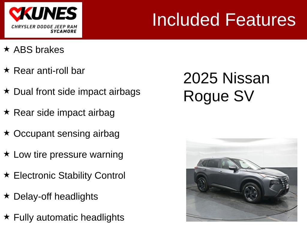 Used 2025 Nissan Rogue SV SUV