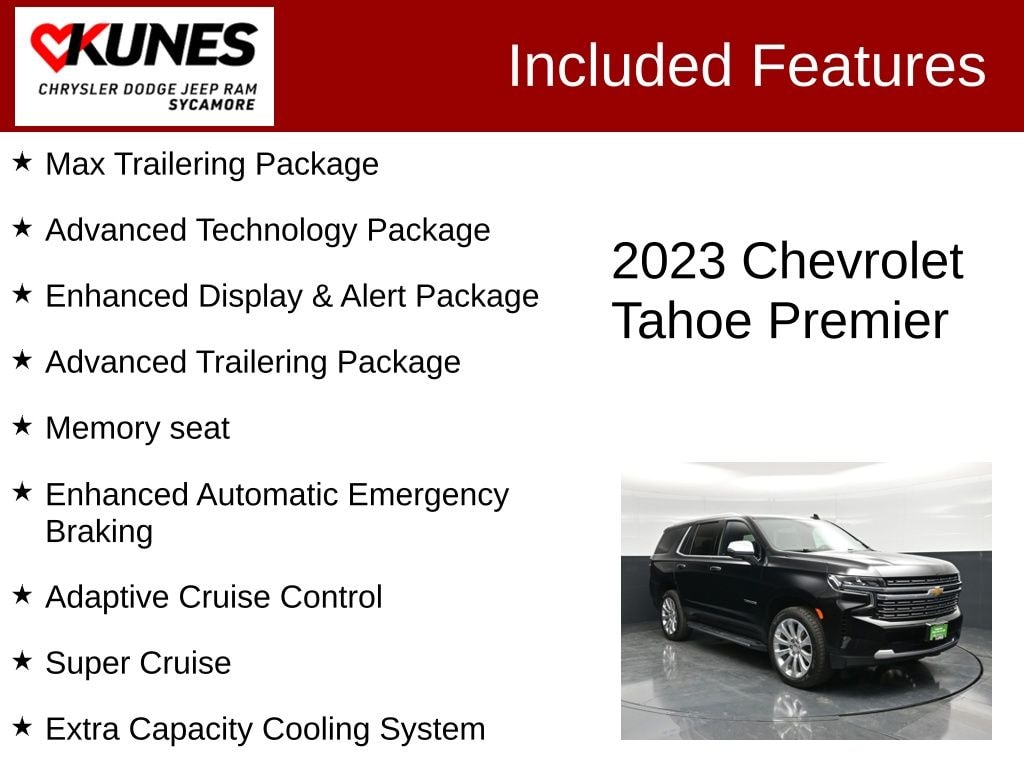 Used 2023 Chevrolet Tahoe Premier SUV