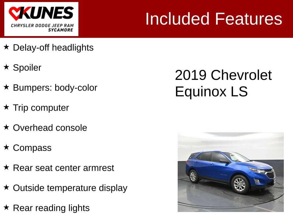 Used 2019 Chevrolet Equinox LS SUV