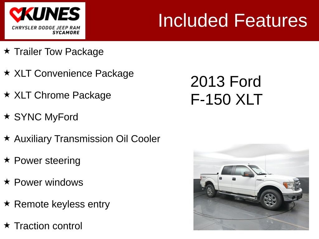 Used 2013 Ford F-150 XLT Truck