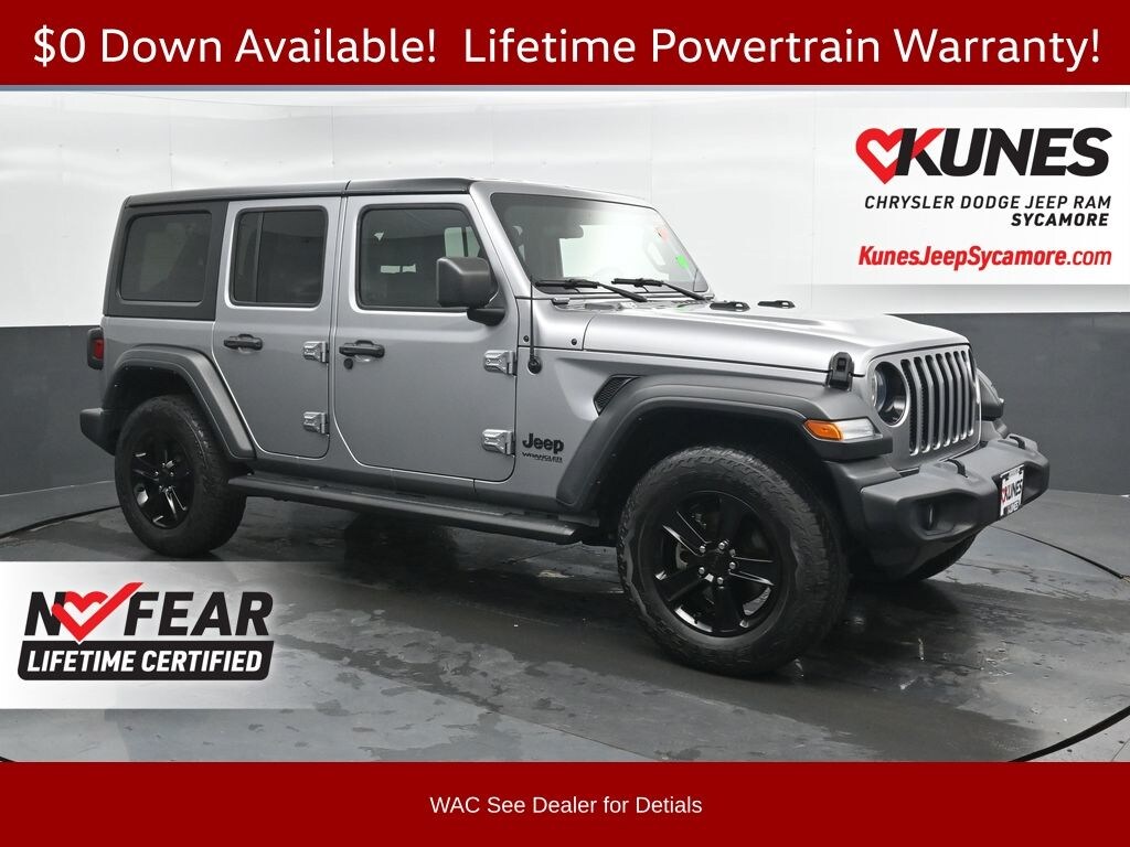 Used 2021 Jeep Wrangler Unlimited Sport Altitude SUV