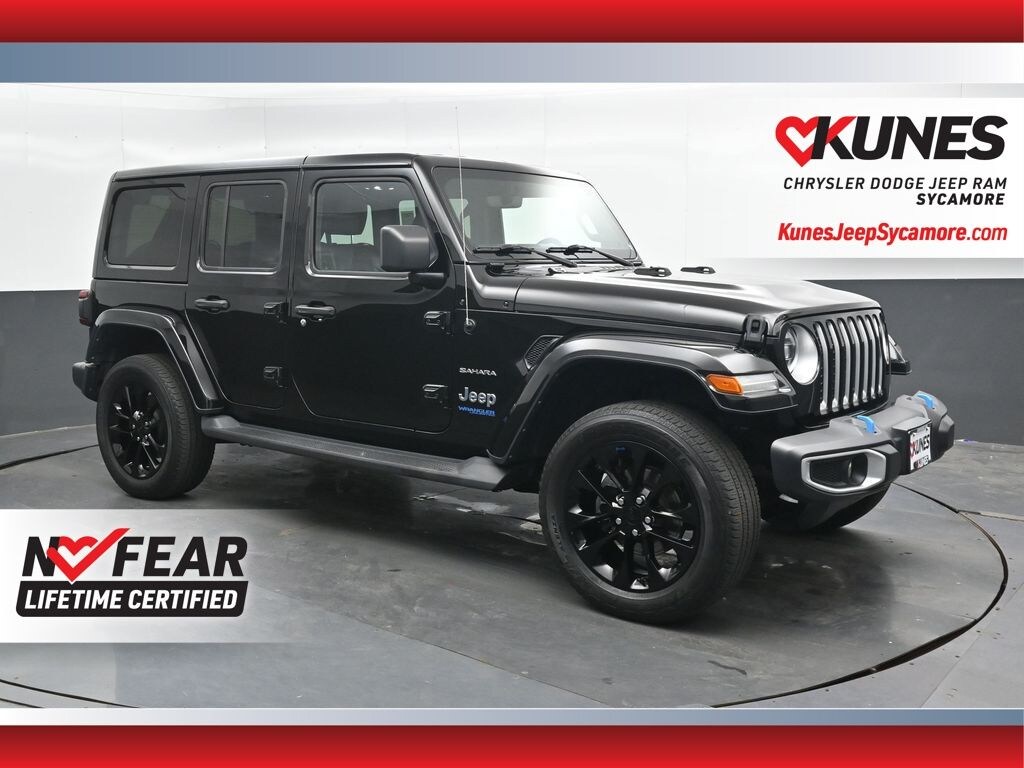 Used 2022 Jeep Wrangler Unlimited Sahara 4xe SUV