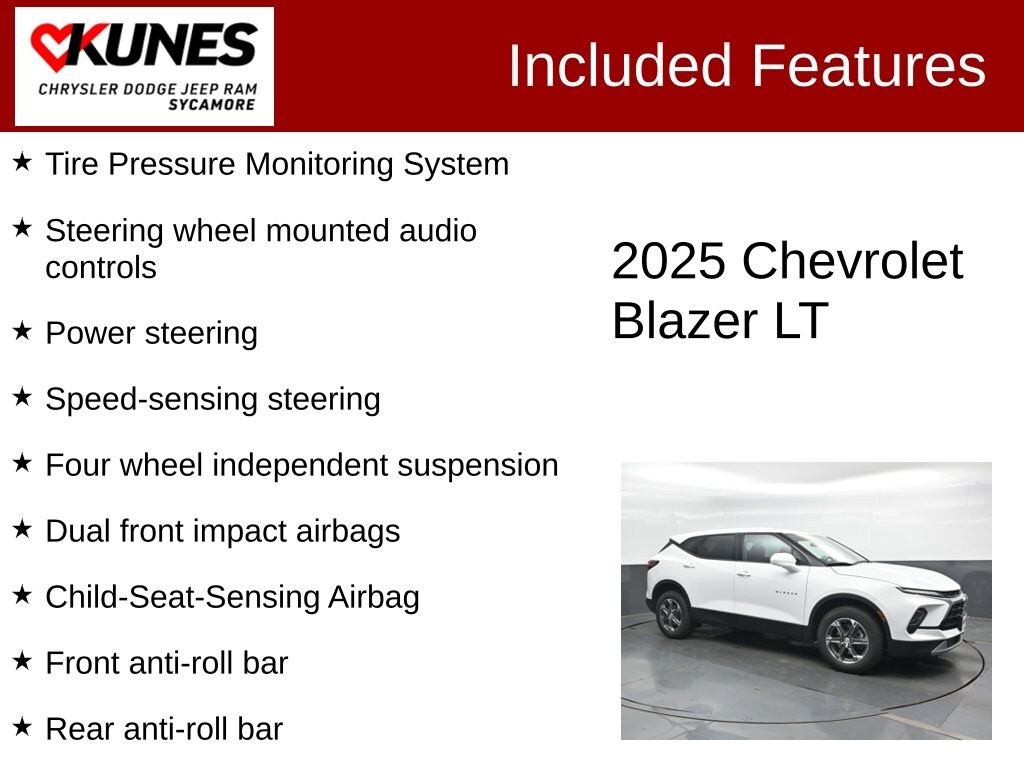 Used 2025 Chevrolet Blazer LT SUV