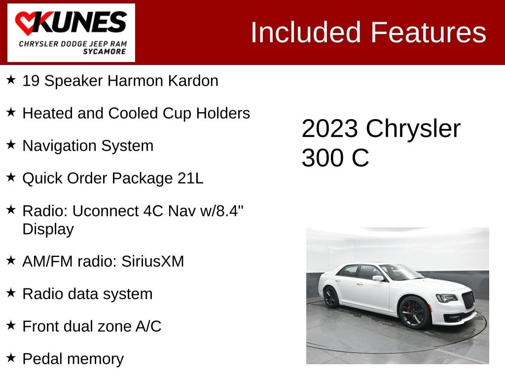Used 2023 Chrysler 300 C Sedan