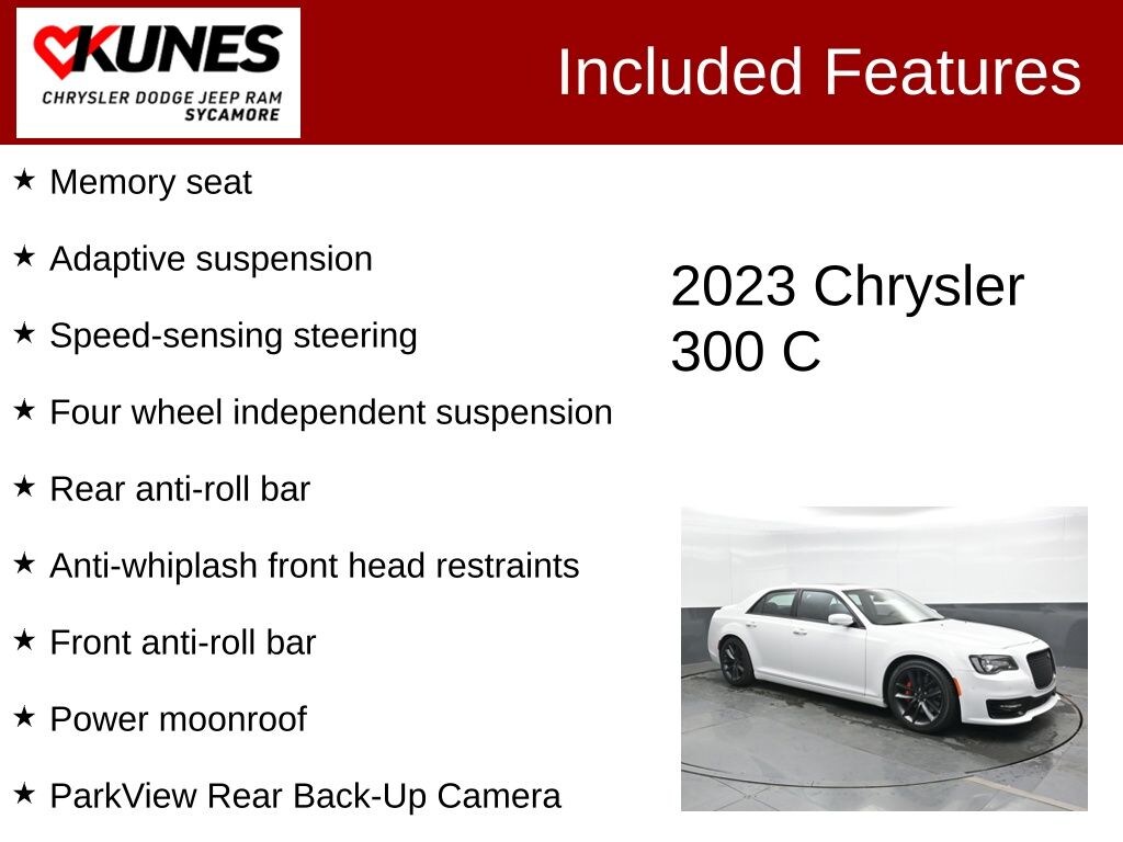 Used 2023 Chrysler 300 C Sedan