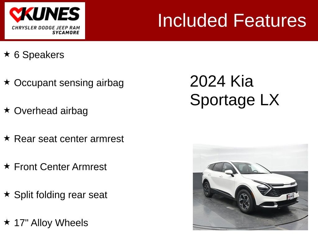 Used 2024 Kia Sportage LX SUV