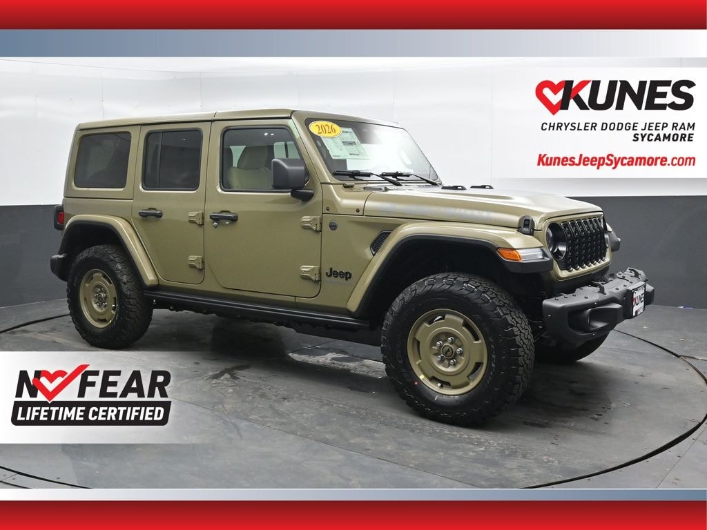 New 2026 Jeep Wrangler Willys 41 Sport Utility