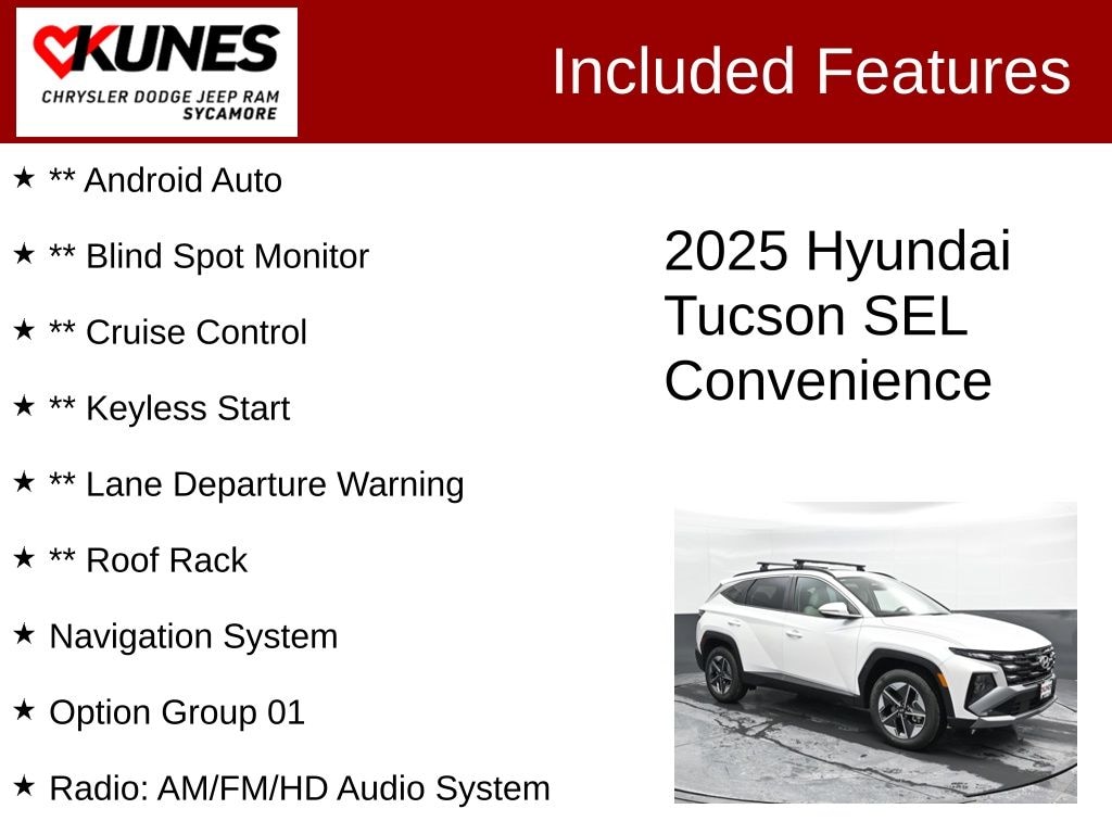 Used 2025 Hyundai Tucson SEL Convenience SUV