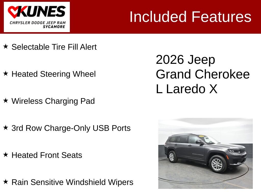 New 2026 Jeep Grand Cherokee Laredo Sport Utility