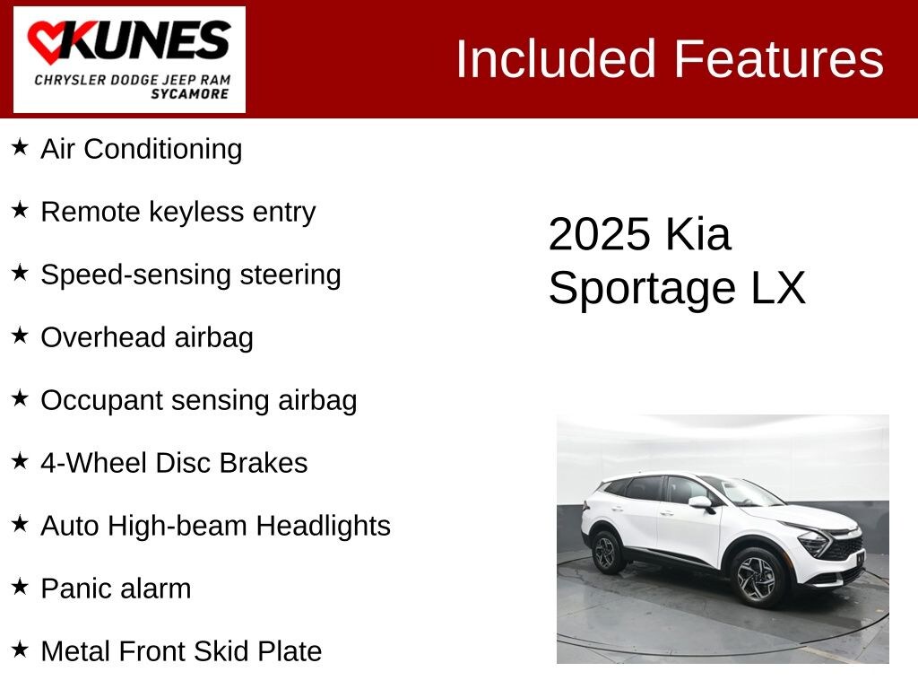 Used 2025 Kia Sportage LX SUV