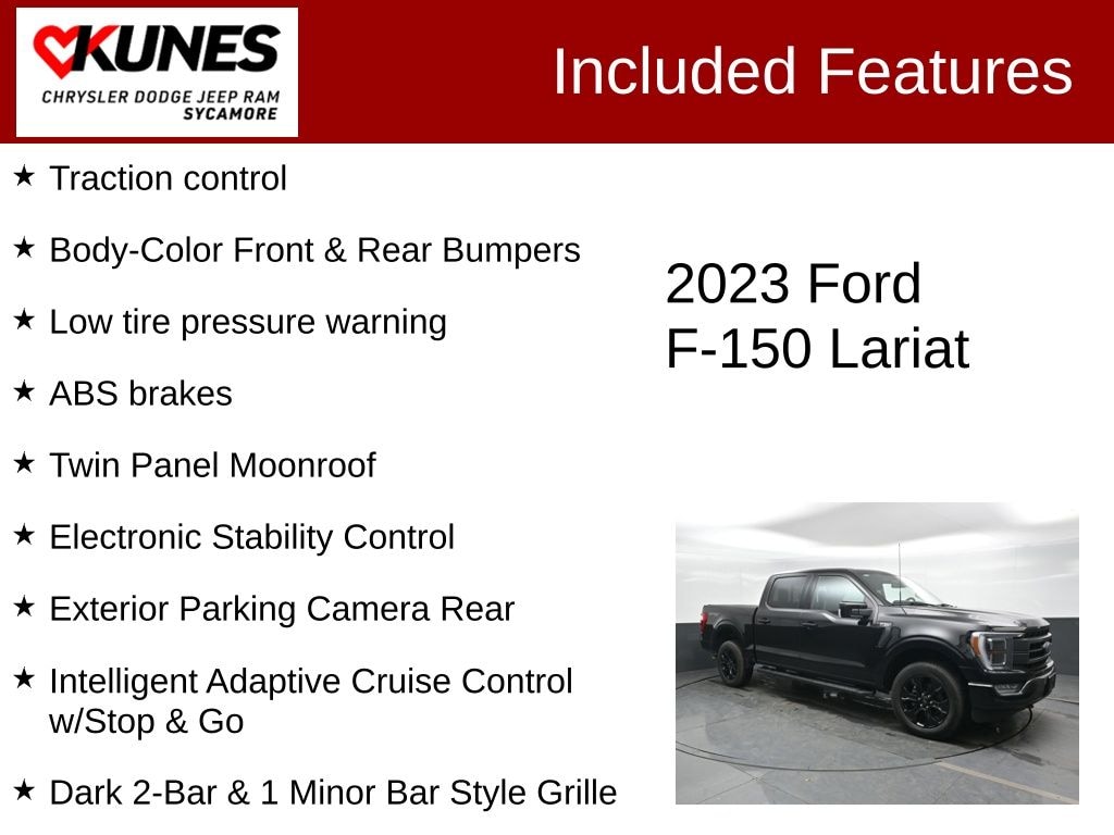 Used 2023 Ford F-150 Lariat 4x4 Truck