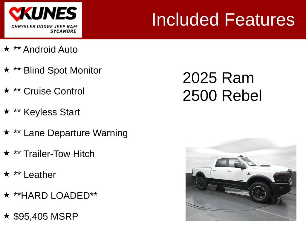 Used 2025 Ram 2500 Rebel 4X4 Truck