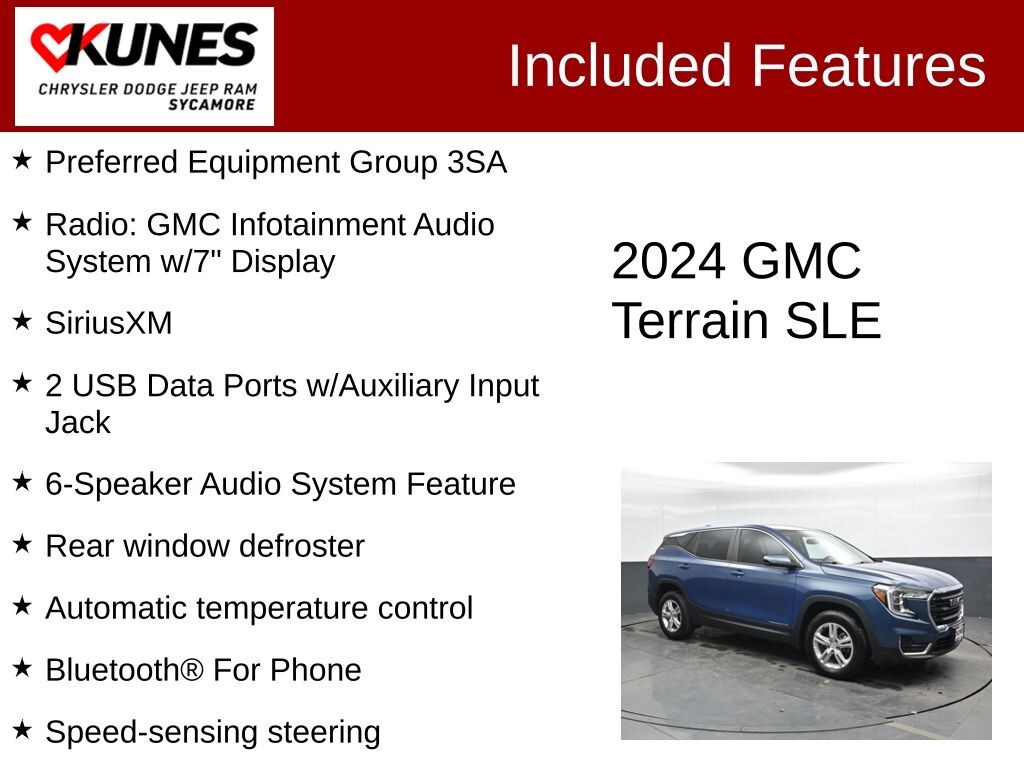 Used 2024 GMC Terrain SLE SUV
