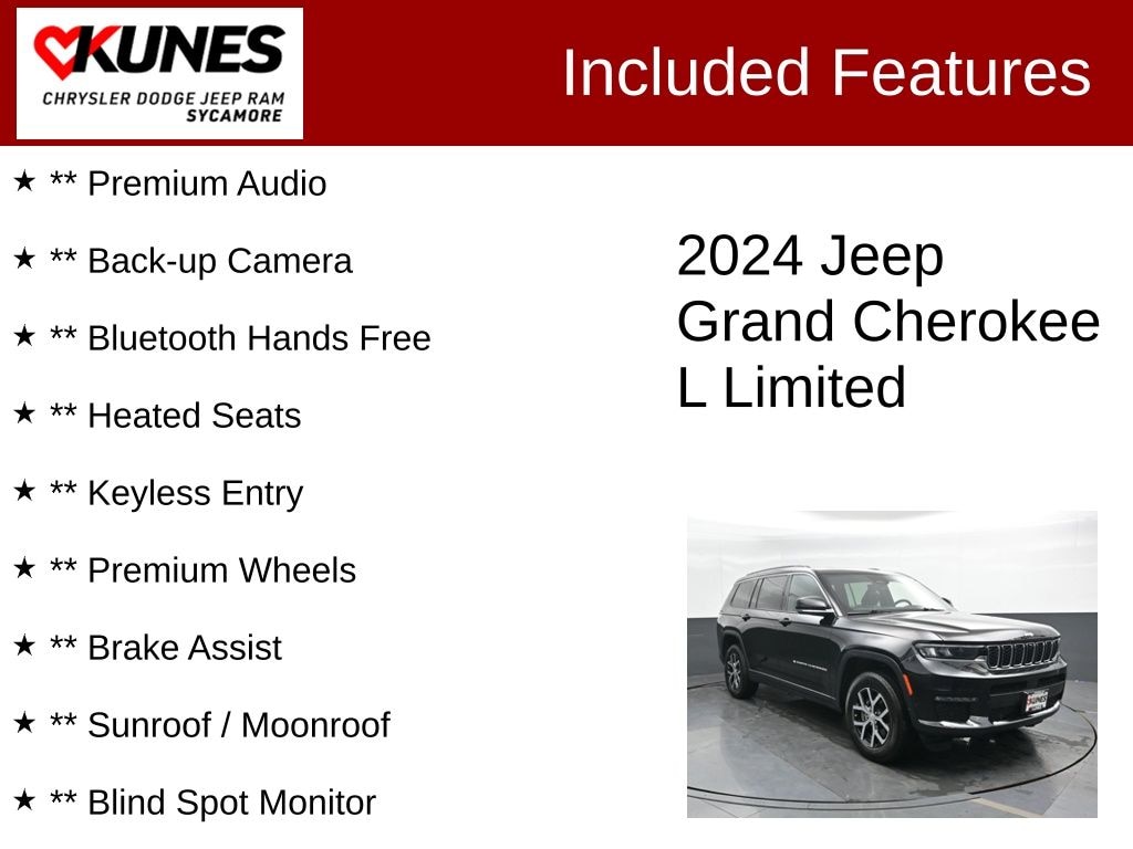 Used 2024 Jeep Grand Cherokee L Limited SUV