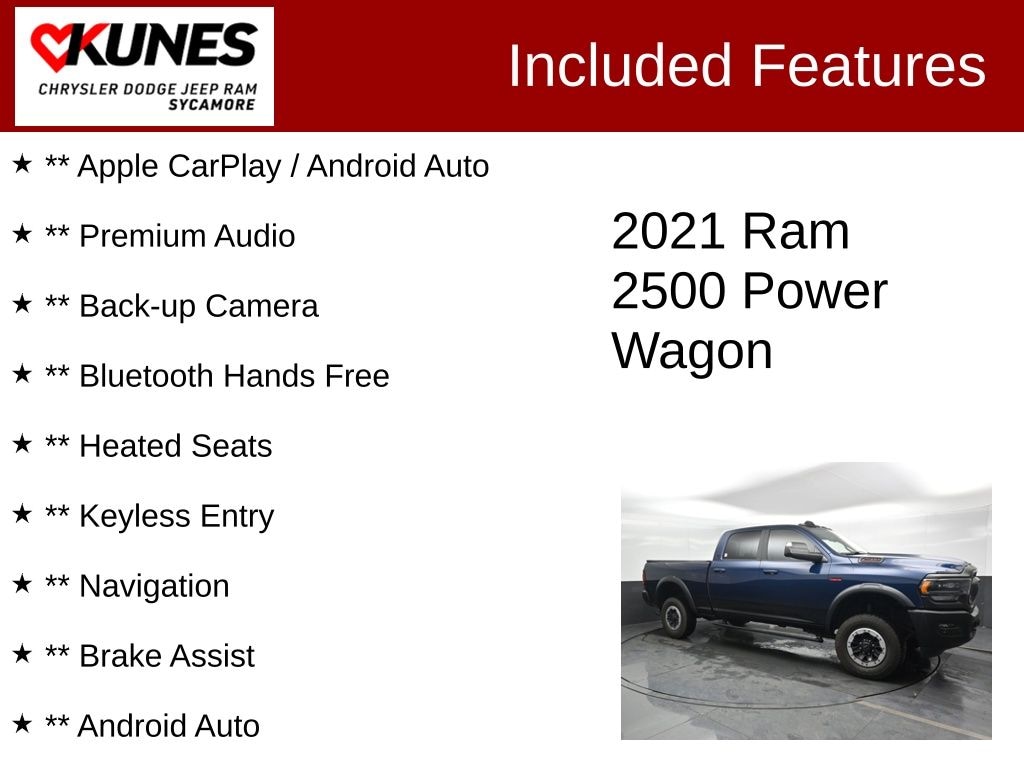 Used 2021 Ram 2500 Power Wagon Truck