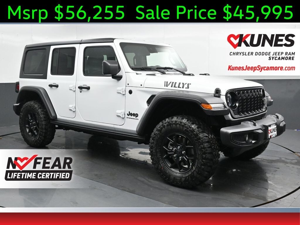 New 2025 Jeep Wrangler Willys Sport Utility