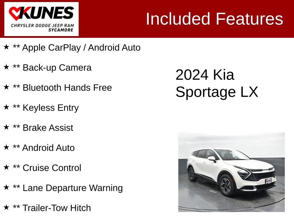 Used 2024 Kia Sportage LX SUV