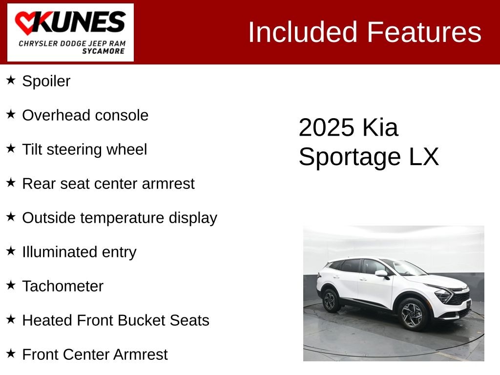 Used 2025 Kia Sportage LX SUV