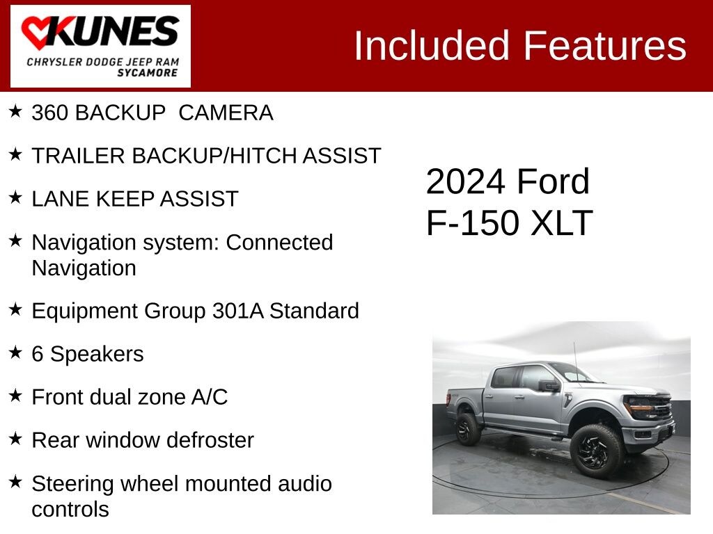 Used 2024 Ford F-150 XLT Lifted Truck
