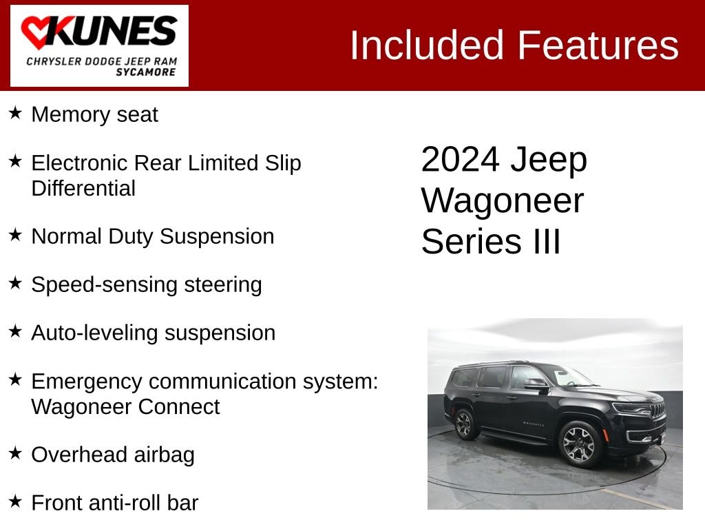 Used 2024 Jeep Wagoneer Series III 4WD SUV