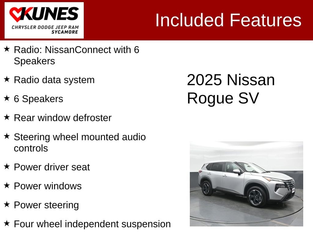 Used 2025 Nissan Rogue SV SUV
