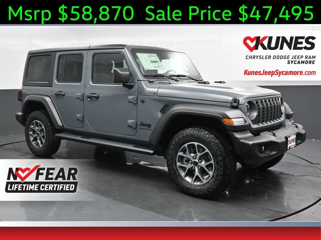 New 2025 Jeep Wrangler Sport S Sport Utility