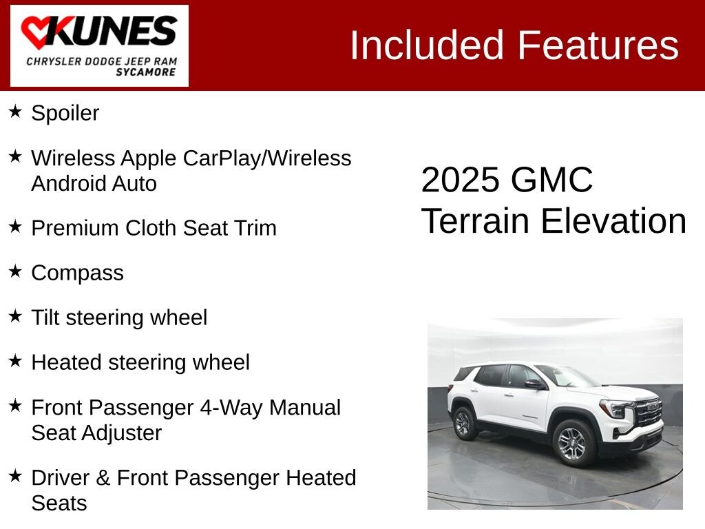 Used 2025 GMC Terrain Elevation SUV