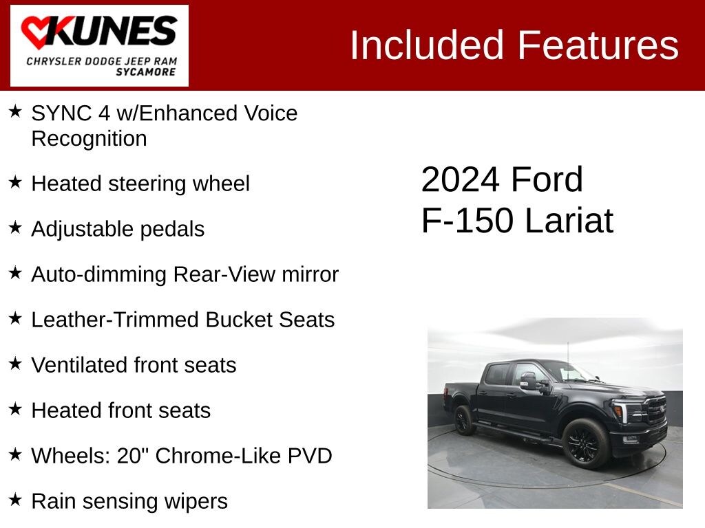 Used 2024 Ford F-150 Lariat Truck