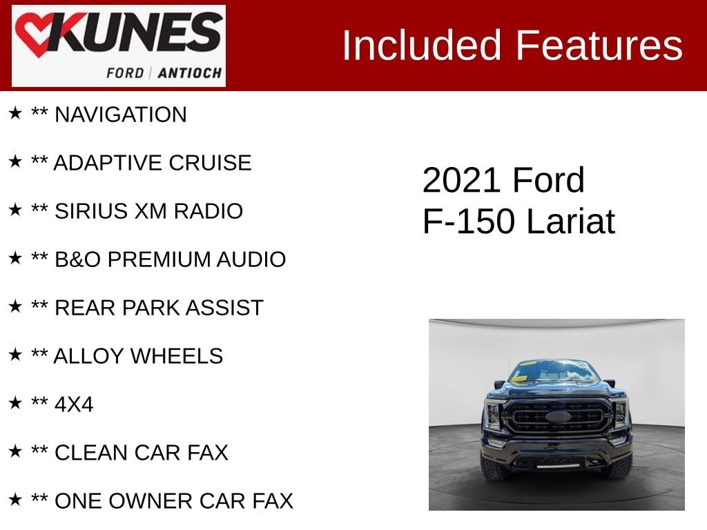 Certified 2021 Ford F-150 Truck SuperCrew Cab