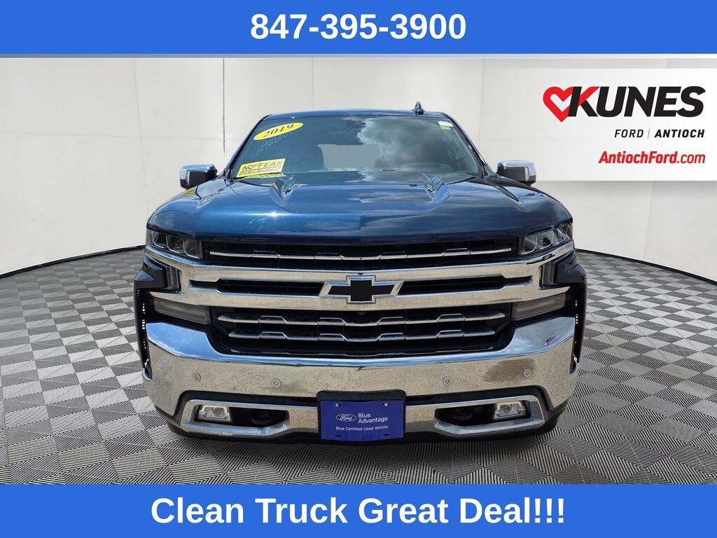 Used 2019 Chevrolet Silverado 1500 LTZ Truck Crew Cab