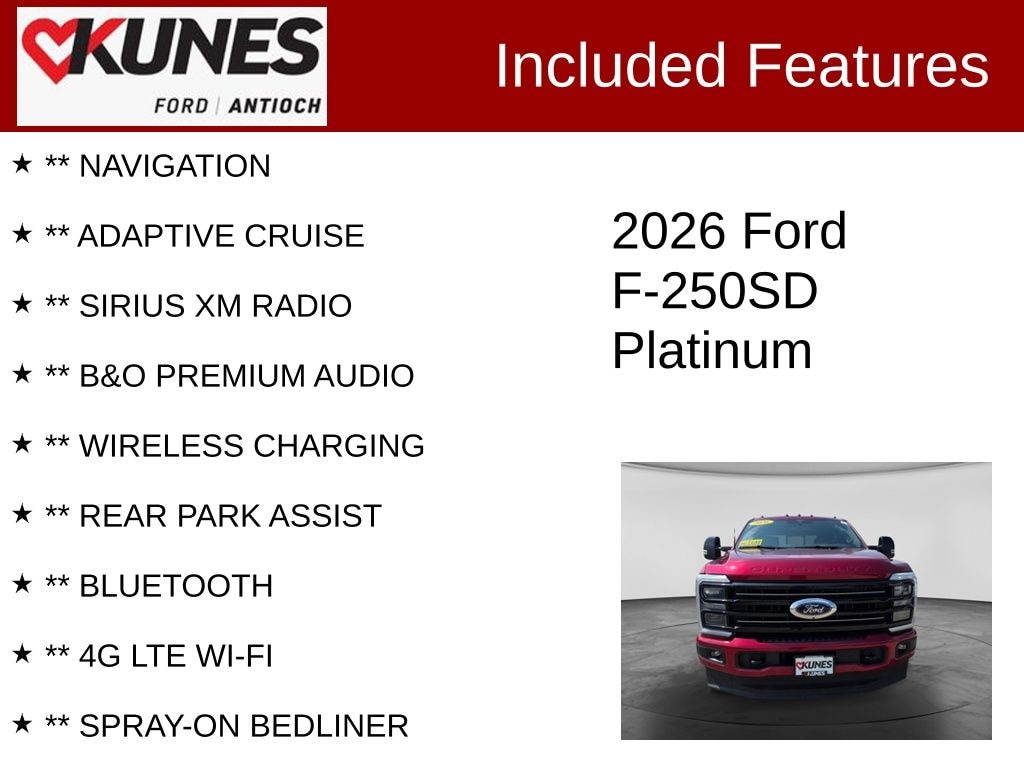 Certified 2026 Ford F-250 Truck Crew Cab
