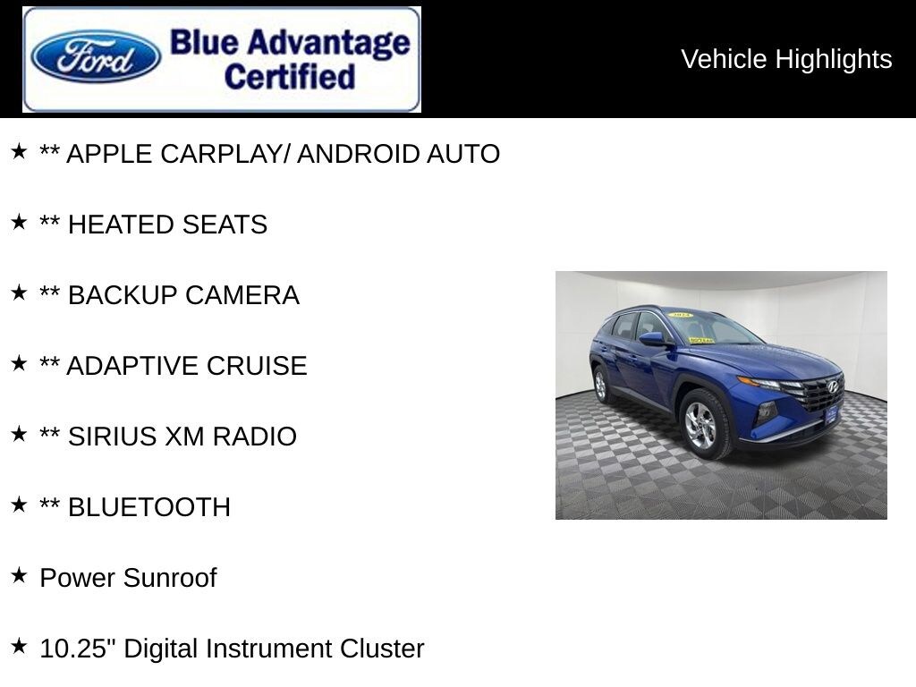 Certified 2024 Hyundai Tucson SEL SUV