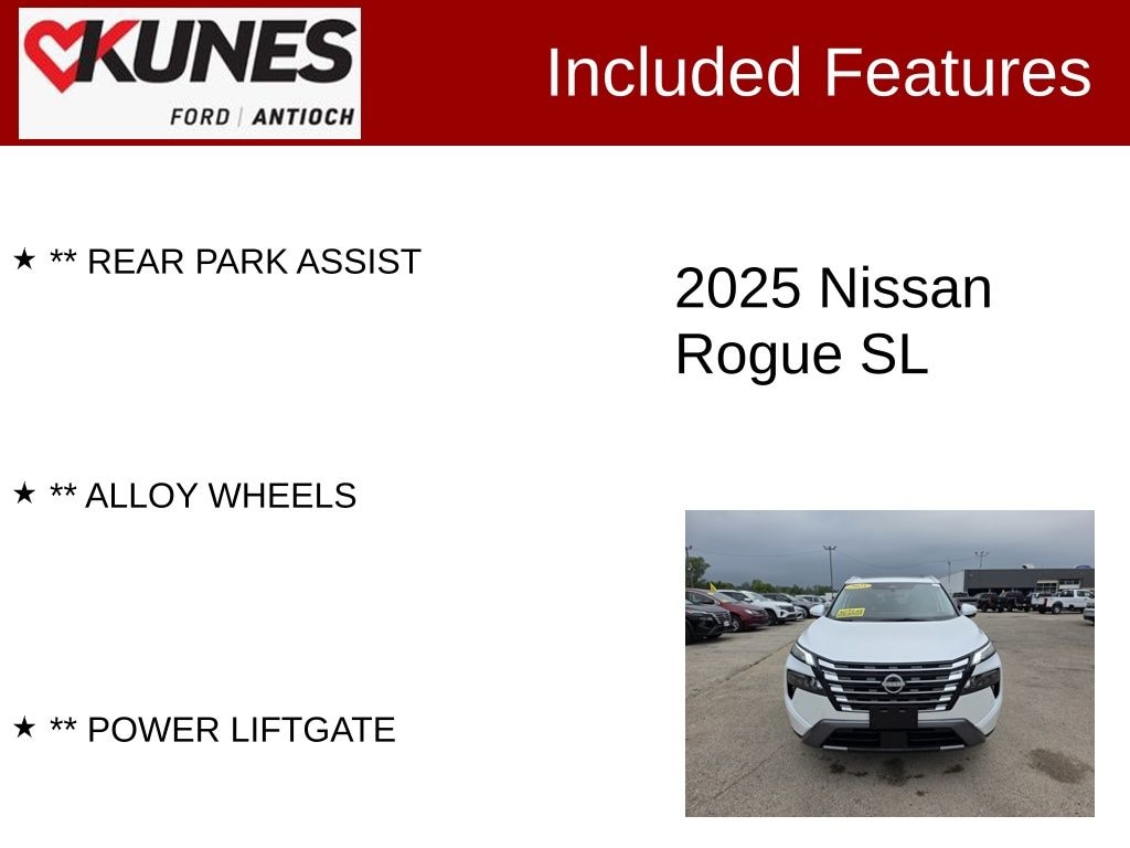Certified 2025 Nissan Rogue SL SUV