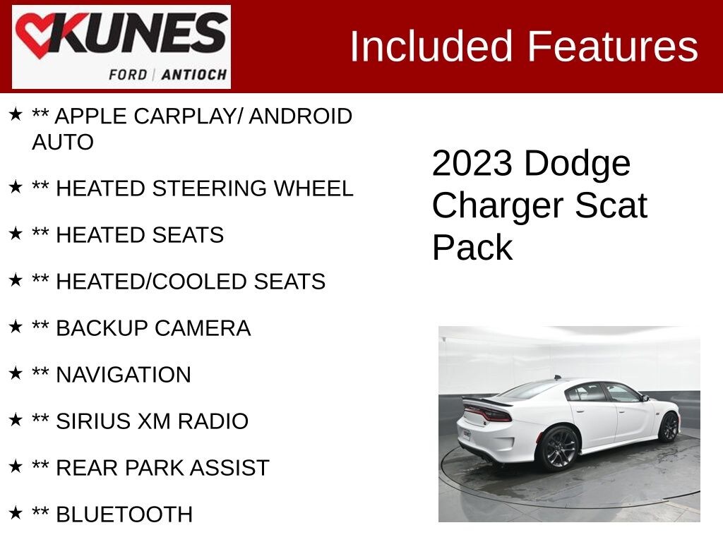 Used 2023 Dodge Charger Scat Pack Sedan