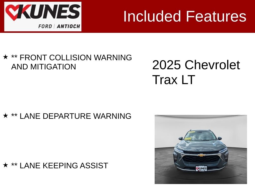 Certified 2025 Chevrolet Trax LT SUV