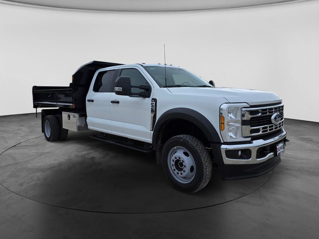 New 2026 Ford F-450 Chassis XL Dump Truck Truck Crew Cab