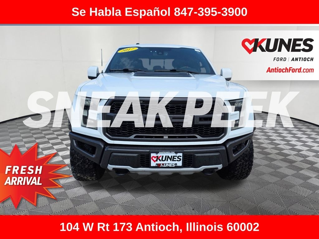 Used 2017 Ford F-150 Raptor Truck SuperCrew Cab
