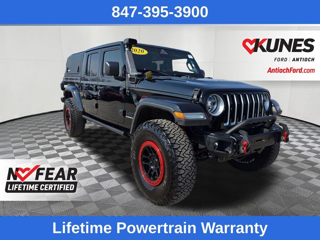 Certified 2020 Jeep Gladiator Overland Truck Crew Cab