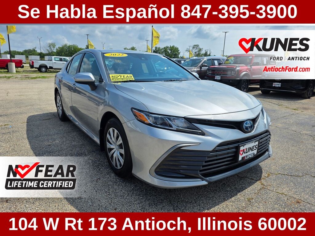 Certified 2022 Toyota Camry Hybrid LE Sedan